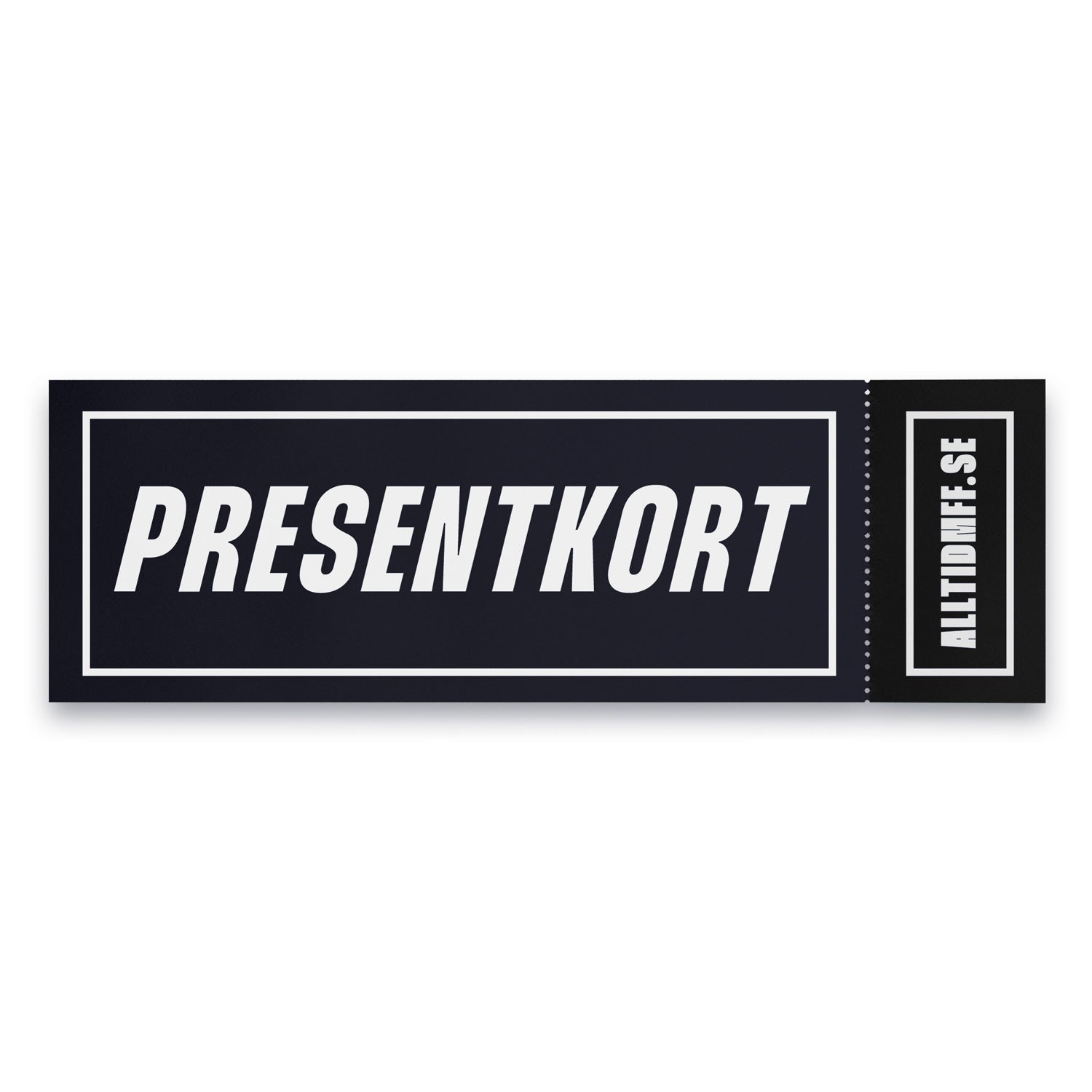 Presentkort på AlltidMff.se