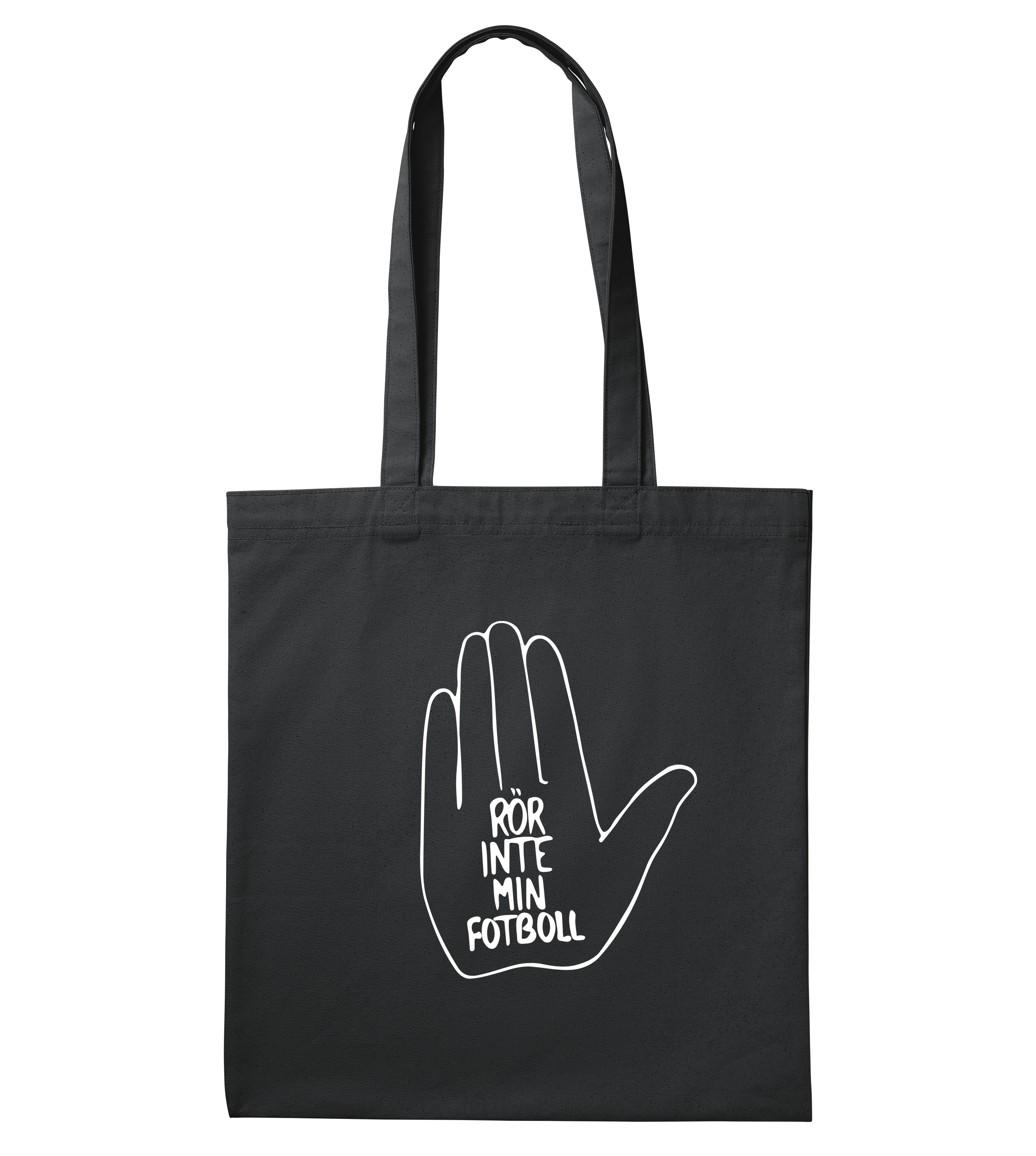 Rör inte min Fotboll Tote bag